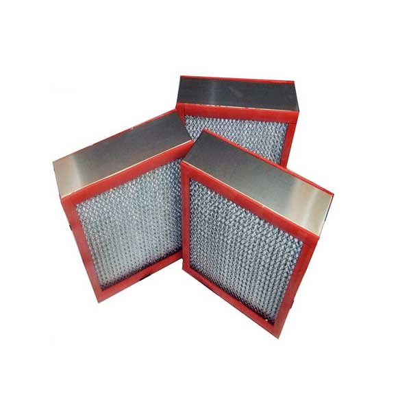 What are the characteristics of high-temperature and high-efficiency filters