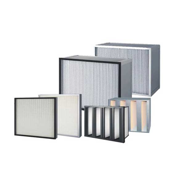 Complete high-efficiency air filters